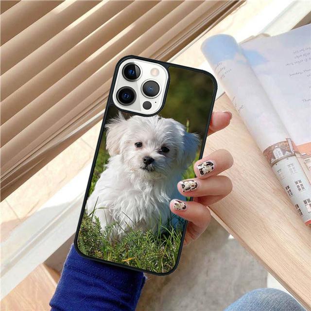 Maltese Dog Puppy Cute Coque Shell For iPhone 17 Air 15 16 Pro Max 14 13 12 11 Pro Max Plus Phone Case Cover