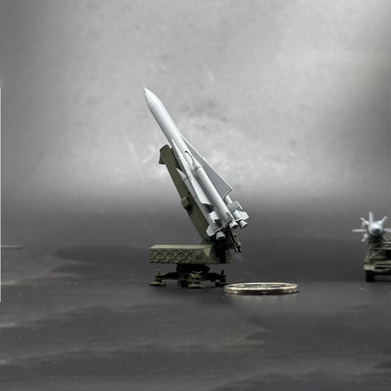 1:144 Scale Sam Air Defense Missile Series Simulation Plastic Tank Model Collection Decoration Toy Gift Souvenir Display