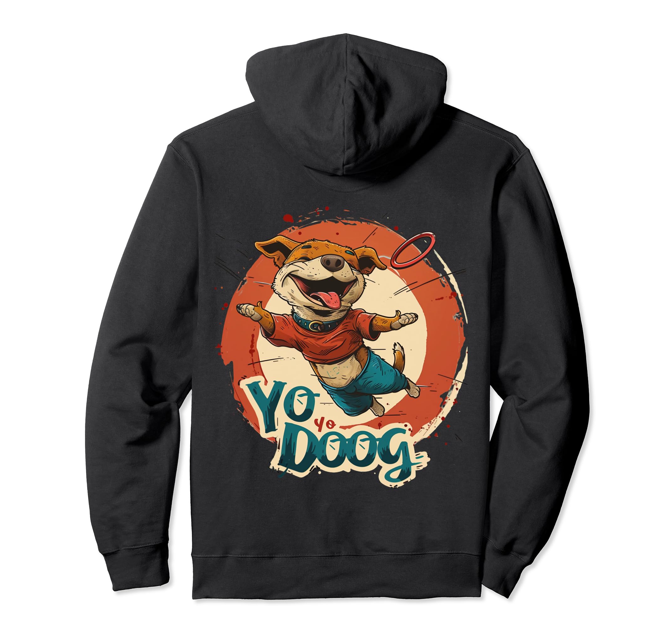 

Charming Dog Happy Hoodie Yo-Yo чёрный