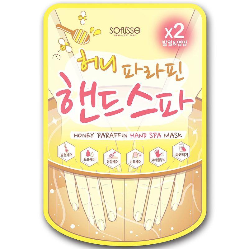 Soflisse Honey Paraffin Hand Spa Mask 10ct