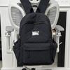 Schoolbag Large Capacity Rhombus Backpack Fashion Japanese Solid Color Casual Fashion Commuter Backpack Girl Student School Bag