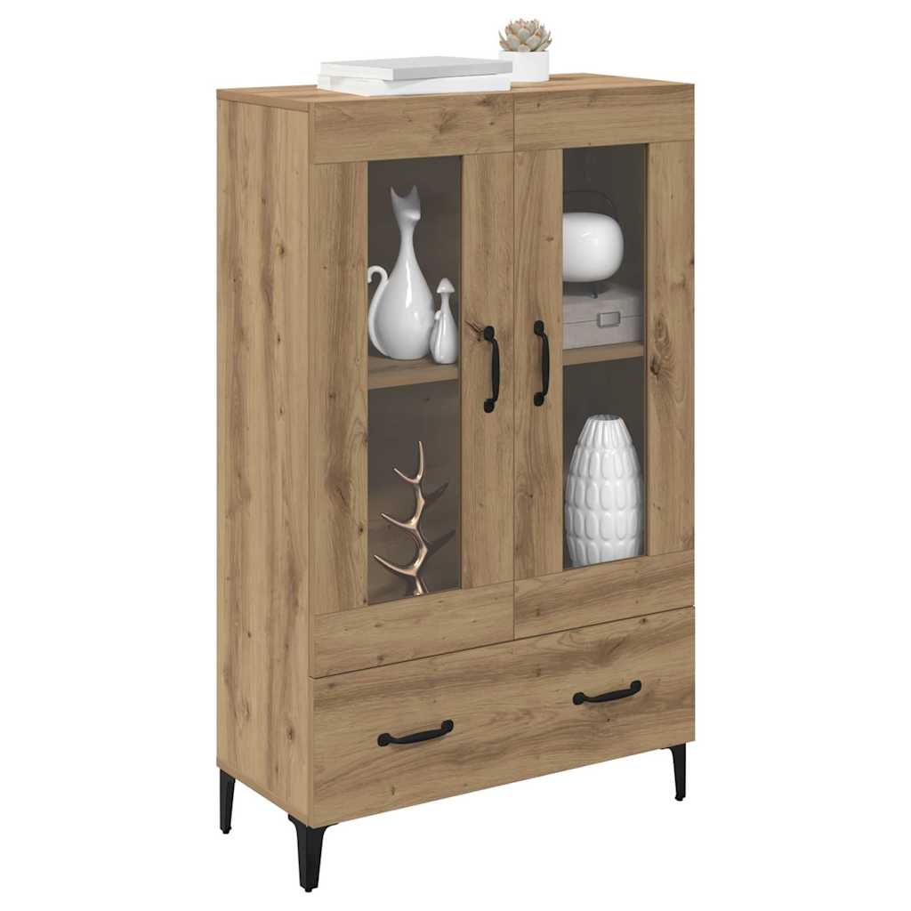 Highboard Artisan Oak 70 x 31 x 115 cm Composite Wood and Iron