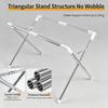 Foldable Pet Shower Holder Anti-Scratch Pet Grooming Hammock Table Adjustable Support Frame Detachable Pet Bathing Station Rack