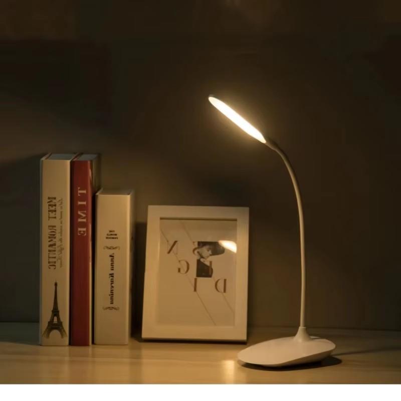 LED Desktop Desk Lamp USB Rechargeable Lighting Eye Protection Room Night Light Bedroom Lighting Lamp Student Reading Lamp