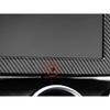 For Benz C-Class Carbon Fiber Car GPS Navigation Cover Frame Decor Trim 2015-18