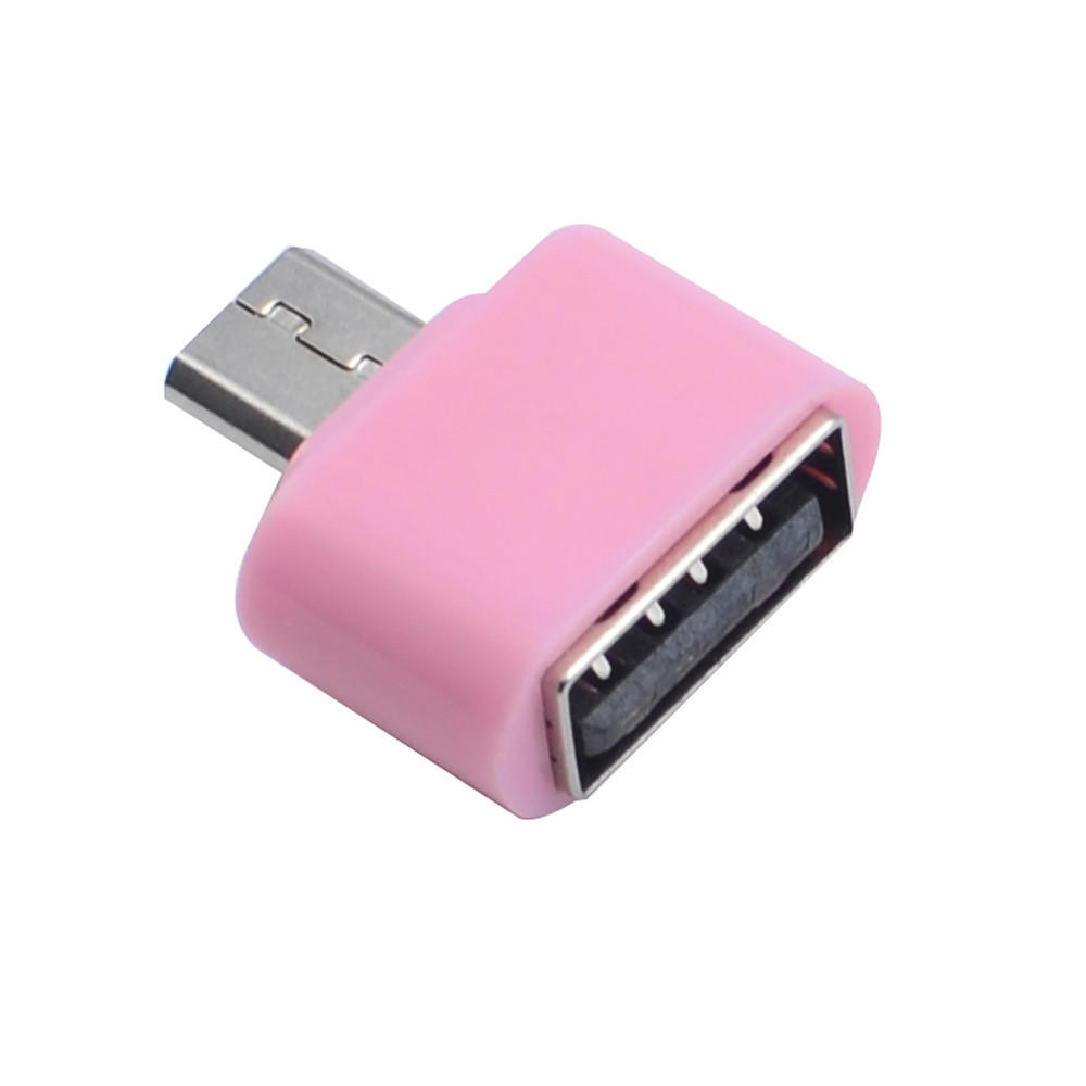 Micro USB To USB OTG Adapter Converter Connector for Smartphones Tablets and Other Compatible Devices Supports USB Peripherals and Data Transfer