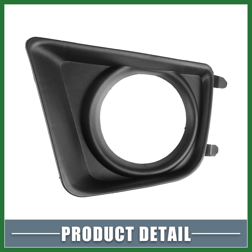 Motoforti Fog Light Bezel Cover NO.8148104020 Left Right Side Fog Light Grille Cover for Toyota Tacoma 2012-2015 1 Pair Long-Lasting