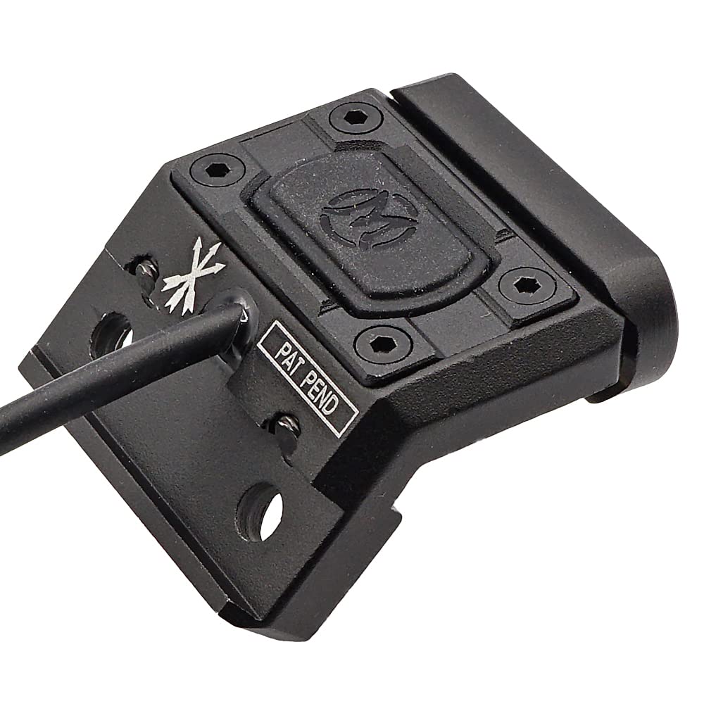 Ryohin Takehito MODLITE Offset Mount Mod Button Replica with Remote Switch, Compatible with 20mm Rails