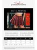 European & American Style Plaid Pleated Milk Silk Cheerleader Skirt