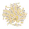 50 Pcs SST Solder Seal Wire Connector Transparent Waterproof Heat Shrink Butt Connectors Insulation HotMelt