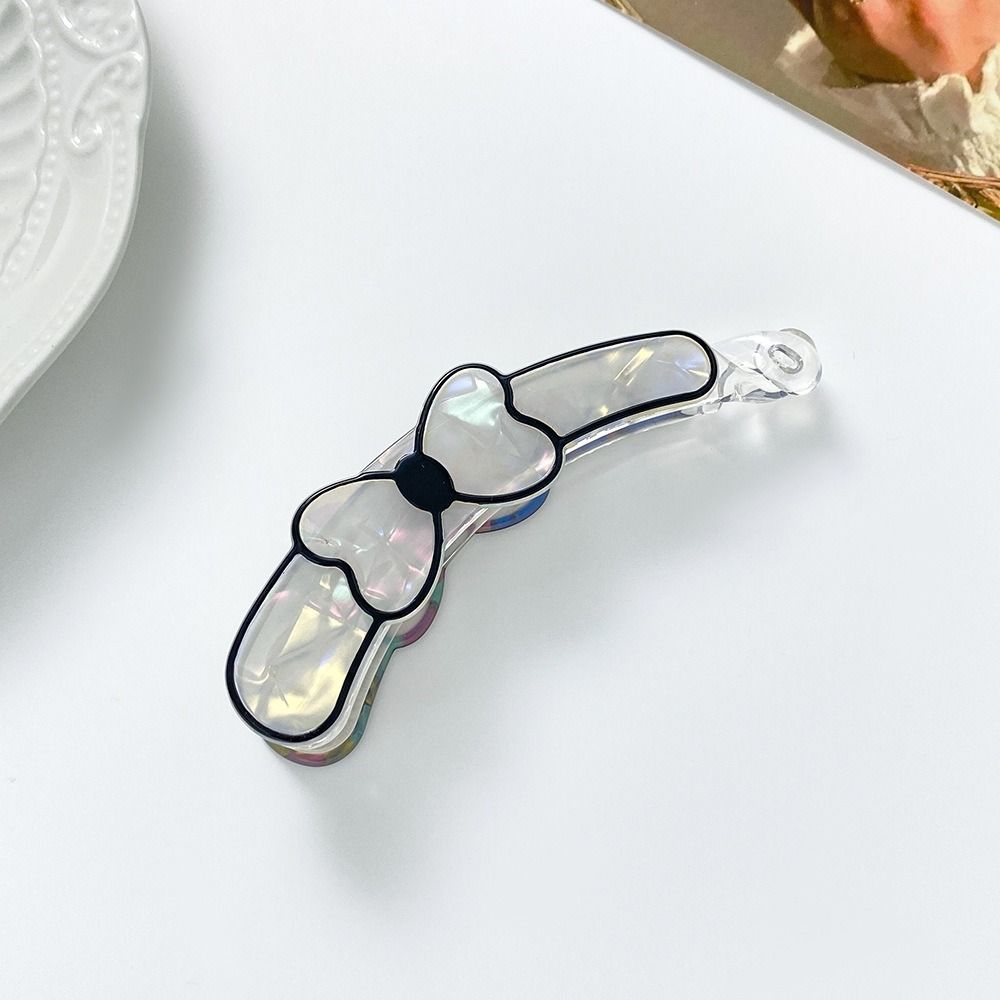 Bow Women Hair Claw Korean Style Banana Clip Fashion Hair Grabber