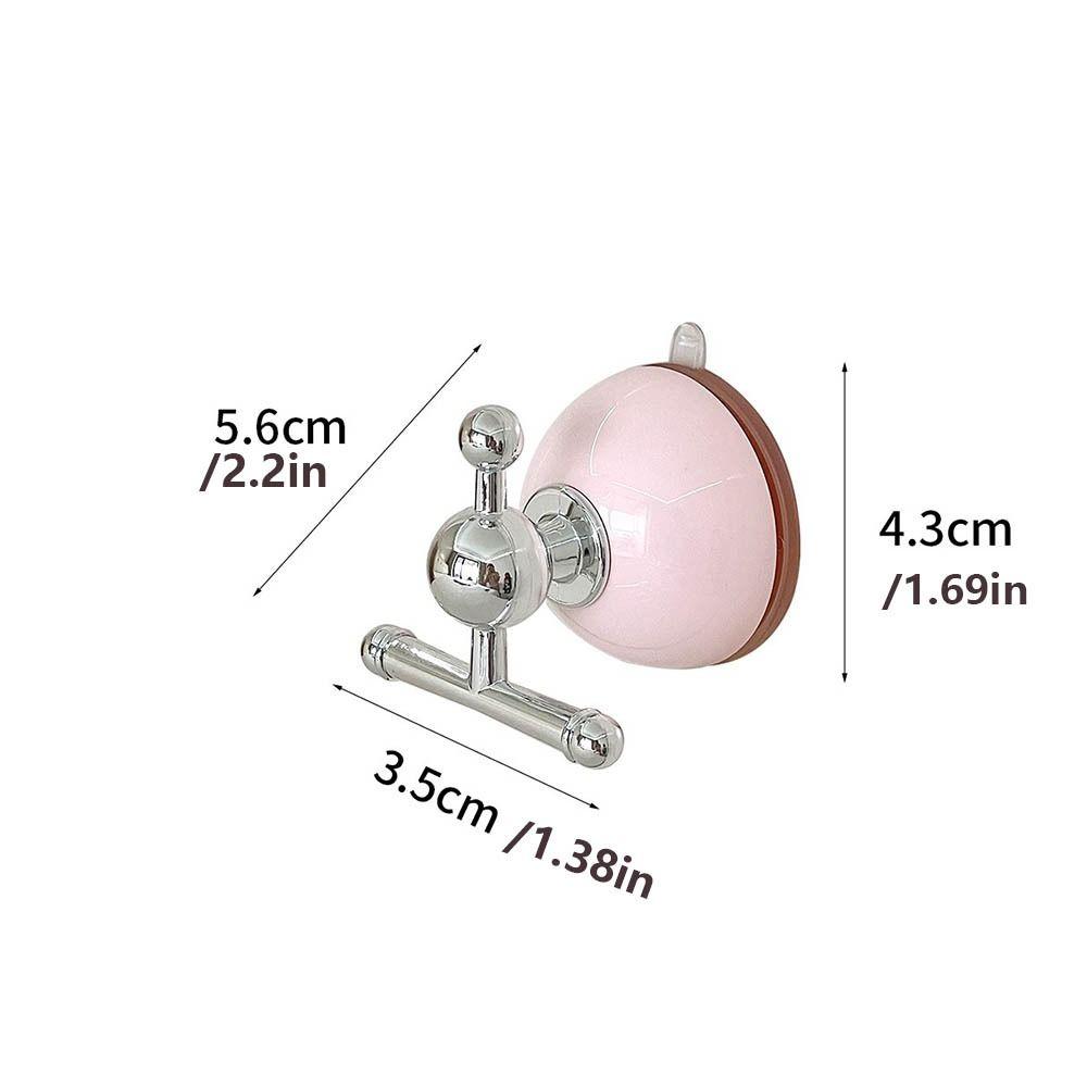 Seamless Bathroom Hook No- Punching Kitchen Storage Hook Universal Suction Cup Hook  Household