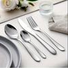 24Stainless steel cutlery set - Mirror-polished fork  knife  and spoon set  Suitable for home use  Hotel Weddings and banquets Dishwasher