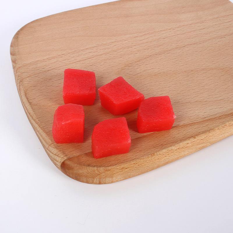 DIY Fake Mango Pitaya Fruit Cubes for Smoothie Photo Prop