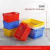 HRTD Thickened Plastic Turnover & Storage Baskets