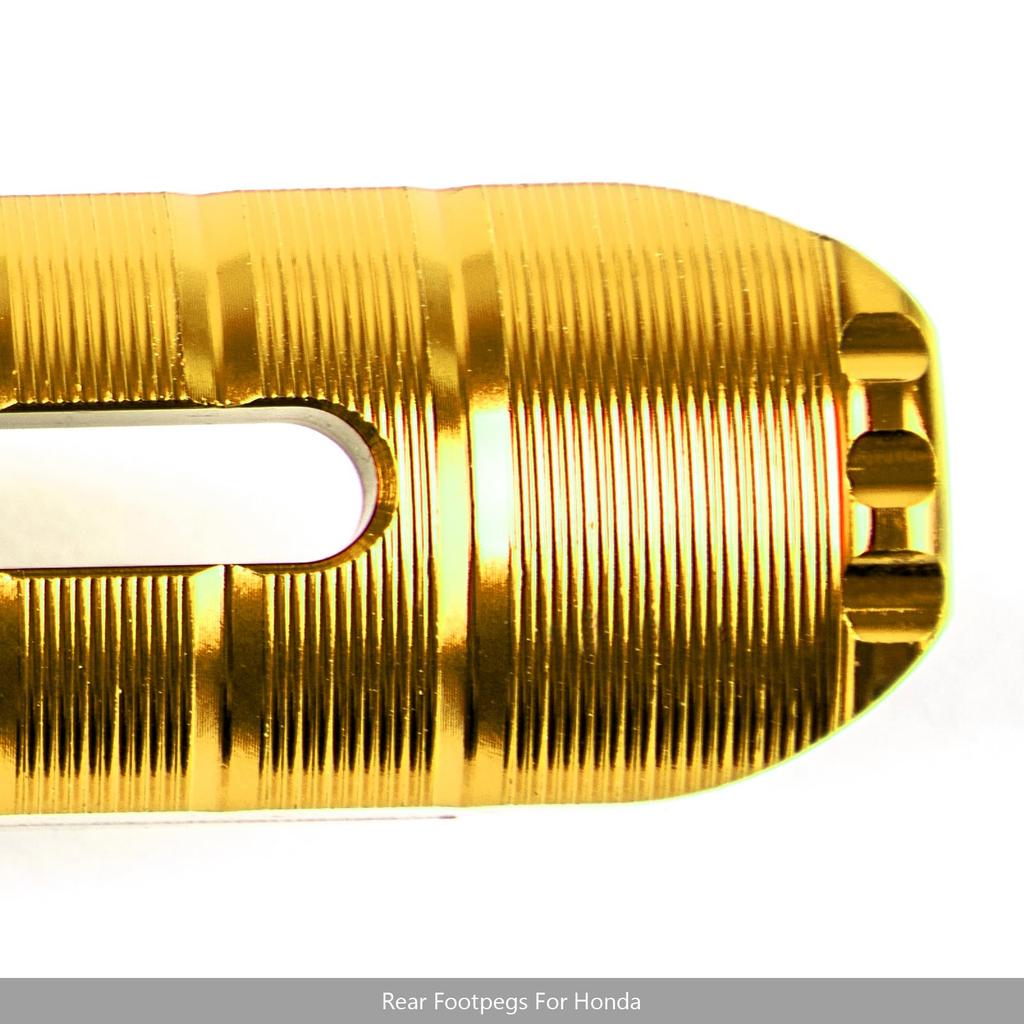 Artudatech Foot Pegs Step Foot Step for Honda CBR250RR 2017-2021 Motorcycle Step Foot Peg Footrest Pedal Footboard Gold