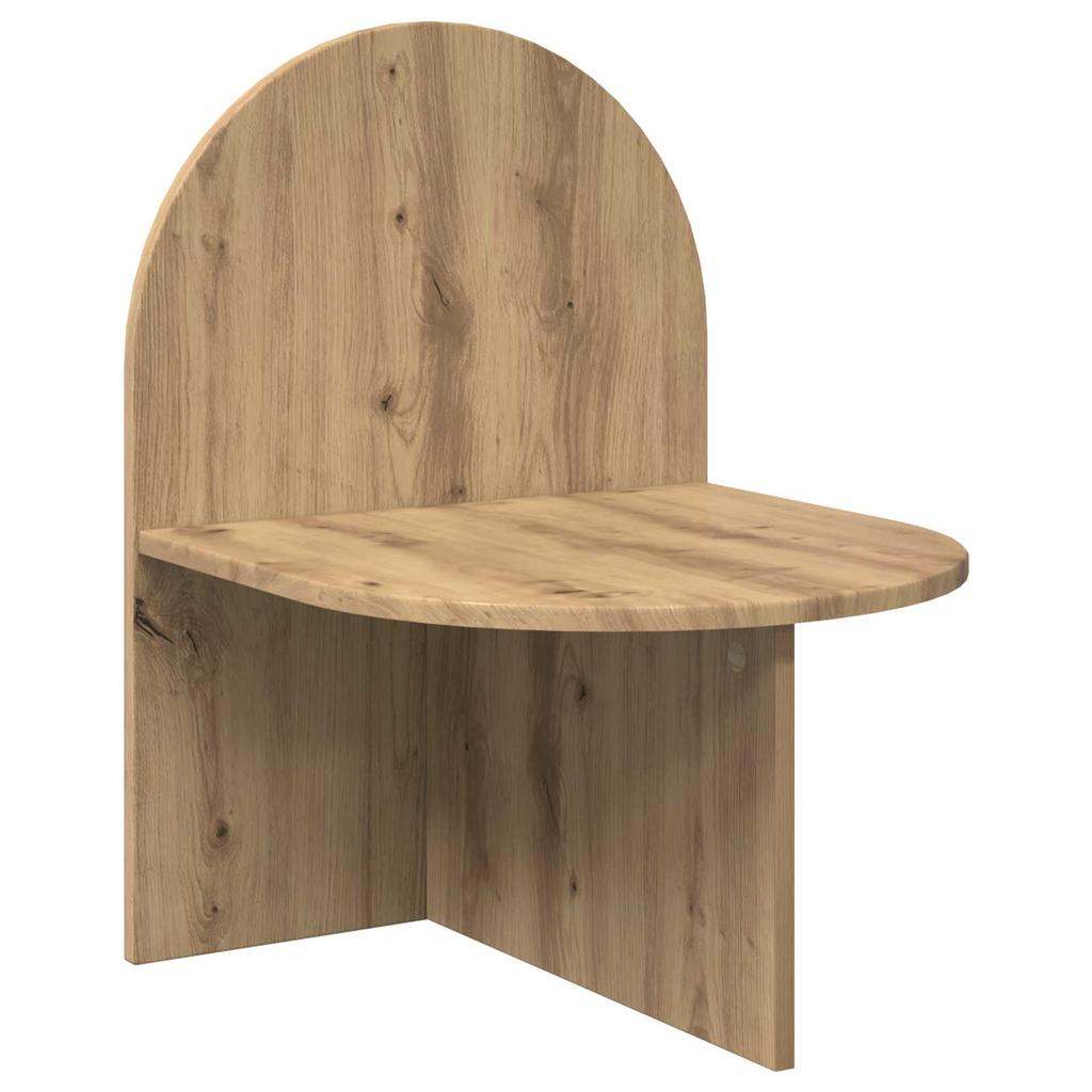 Nightstand 2 pcs Artisan Oak 48 x 49 x 65 cm engineered wood