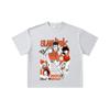 260 GSM Double Yarn 32 Count 100% Cotton Slam Dunk V5 Ryota Print Unisex Heavy Cotton T Shirt