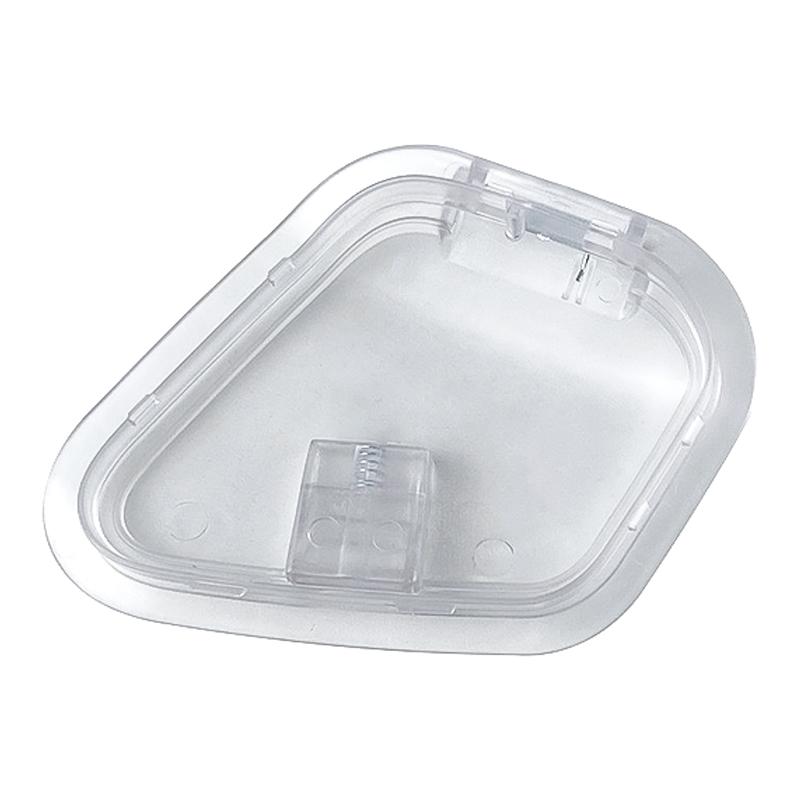 

For Yamaha Nmax V2 NMAX125 NMAX155 - Tool Box Storage Cover Lid ABS UPGRADE Side Pocket Cover Charger Waterproof Cap прозрачный