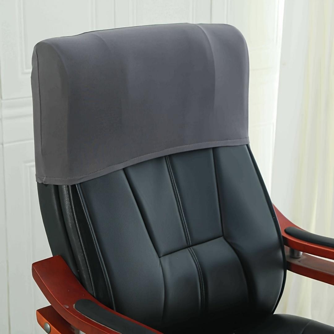 1pc Dustproof Chair Cover, Office Chair Protector,  Elastic Backrest Protector, Gaming Chair, Office Dustproof Pillowcase 1pc