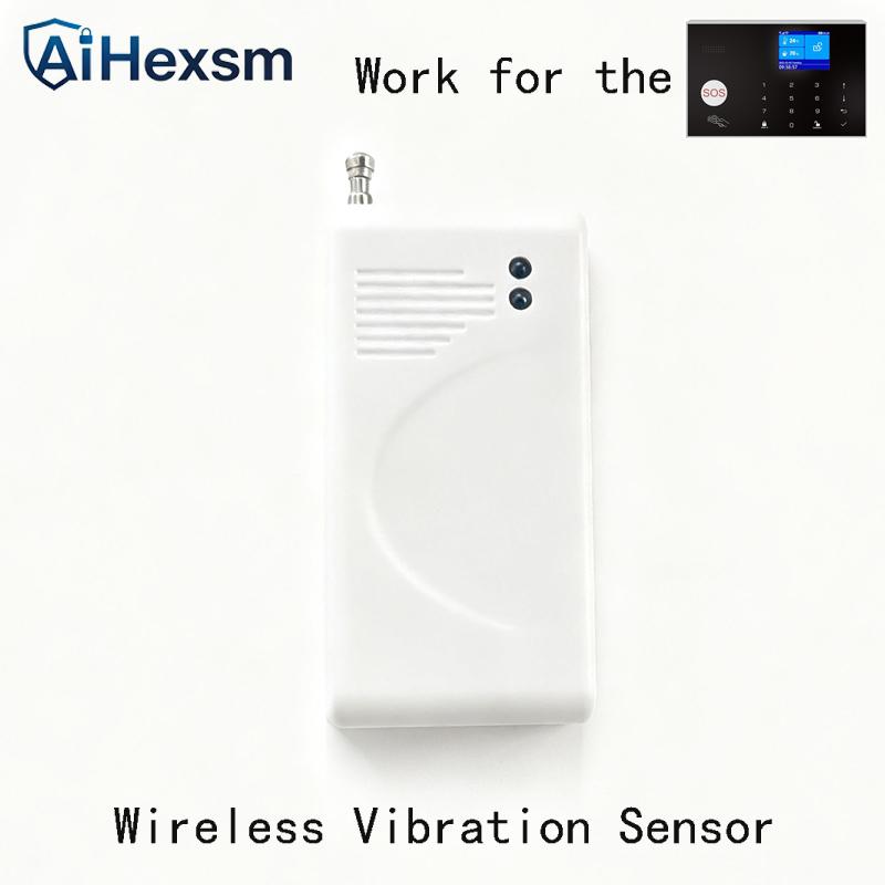 433MHz 1527 Wireless Glass Vibration Breakage Sensor Detector For home Broken door window glass GSM WIFI G30 PG103 Alarm System 1PCS