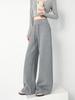 Women's High-Waisted Autumn Casual Cotton Wide-Leg Sweatpants