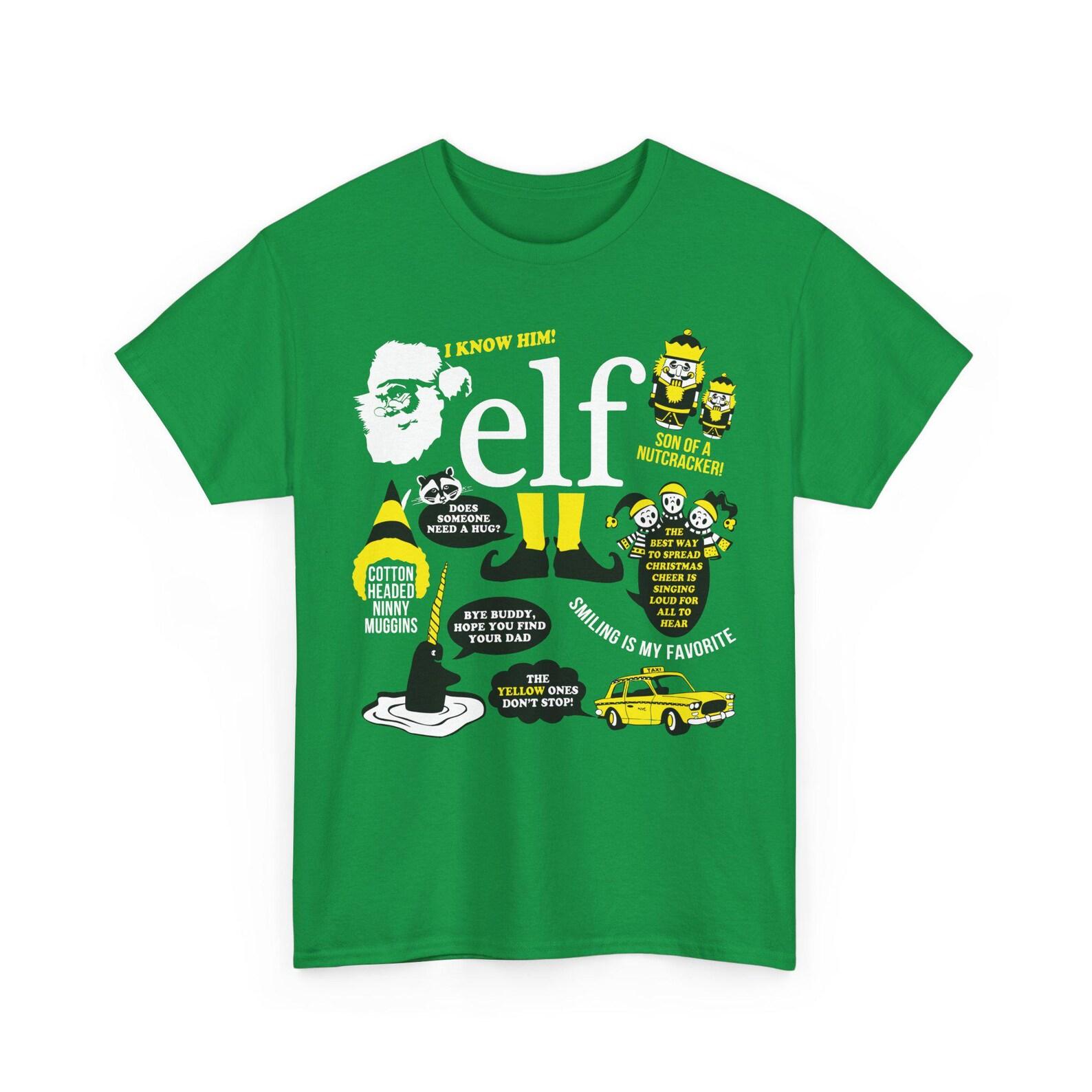 Elf / Elf Collage Gildan Unisex Heavy Cotton Tee 100