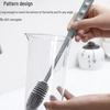 Multi-Purpose Silicone Long Handle Brush for Cleaning Cups, Teapots, and Bottles