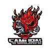 Samurai Band Red Eye Vinyl Car Stickers - Waterproof & UV Resistant Decals for Auto Body, Motorcycle Helmets & Laptop Bags
