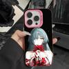 Wuthering Waves Phrolova Pink Translucent Mobile Phone Case for iPhone 17 16 15 14 13 12 11 X XR XS Air Pro Max Plus Cover