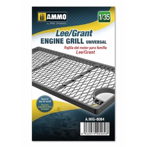 

AMMO of MIG Jiminez 1/35 Scale M3 Lee/Grant Engine Grille, Plastic Model Kit Parts AMO-8084
