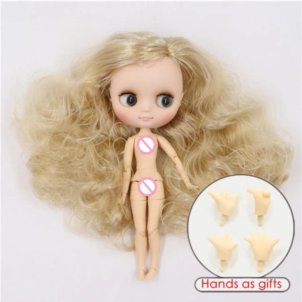 

DBS blyth Middie Doll шарнірне тіло матове обличчя 1/8 bjd 20см іграшка аніме дівчата подарунок nude doll(20cm)