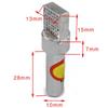 Diamond Grinding Wheel Dresser Square Head Grinding Disc Wheel Stone Dresser Pen Knife for Wood Working Abrasive Grinder Tools
