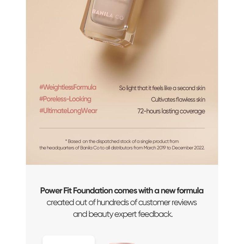 BANILA CO - Covericious Power Fit Foundation - 6 Colors