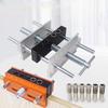 Woodworking Straight Hole Punching Locator, Metric Imperial Vertical Hole Self Centering Drilling Positioner