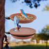 Outdoor Bird Feeder Bird Feeder Tray Garden Birdwatching Robust Bird Feeder Set Bird Feeder Plastic Construction