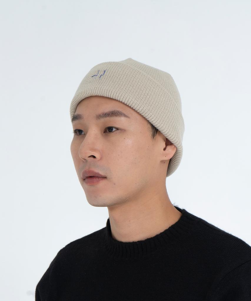 ODD DOT Stitch Acrylic Beanie_Black