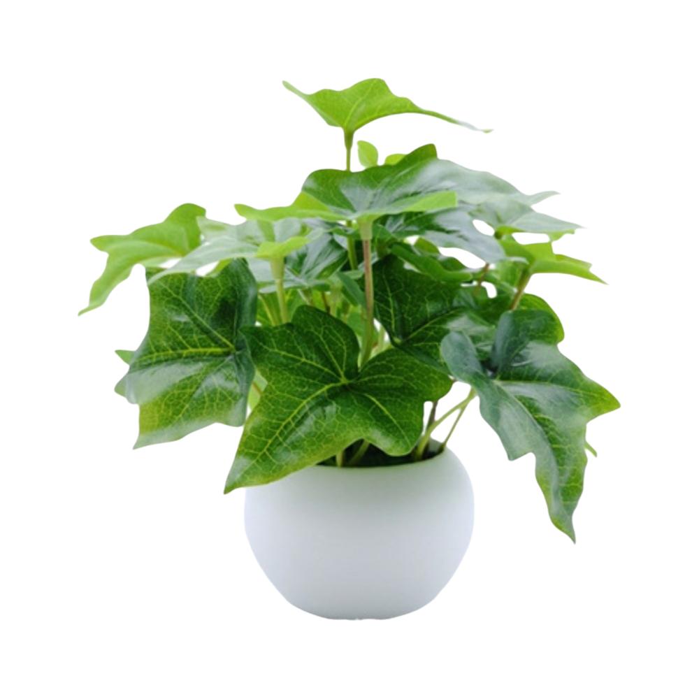 

Mo nstera Deliciosa Artificial Potted Plants Realistic Simulation Plants Home Office Decor 1pc-Ivy