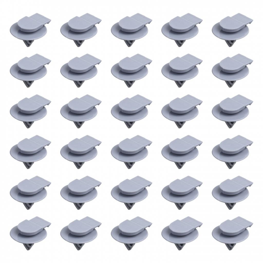 Molding Arch Trim Clips Trim Wheel 0713275782 30Pcs