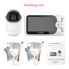 VB801 4.3 Inch Video Baby Monitor With Pan Tilt Camera 2.4G Wireless Two Way Audio Night Vision Security Camera Babysitter