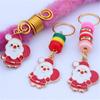 3 Pcs Hair Braid Dreadlocks Bead Santa Claus Hair Braid Tubes Christmas Hair Ring  Gift