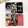 Soft Cover for Apple iPhone 17 16 14 15 Plus Pro Max 16E ProMax + 15Plus 15+ 16+ Casing Phone Case One Luffy Pieces