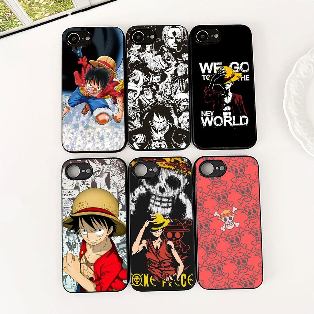 Soft Cover for Apple iPhone 17 16 14 15 Plus Pro Max 16E ProMax + 15Plus 15+ 16+ Casing Phone Case One Luffy Pieces