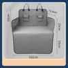 Dog Car Seat Cover Pet Travel Dog Carrier Car Trunk Mat Waterproof SUV Cargo Liner for Dogs Washable Rear Removable
