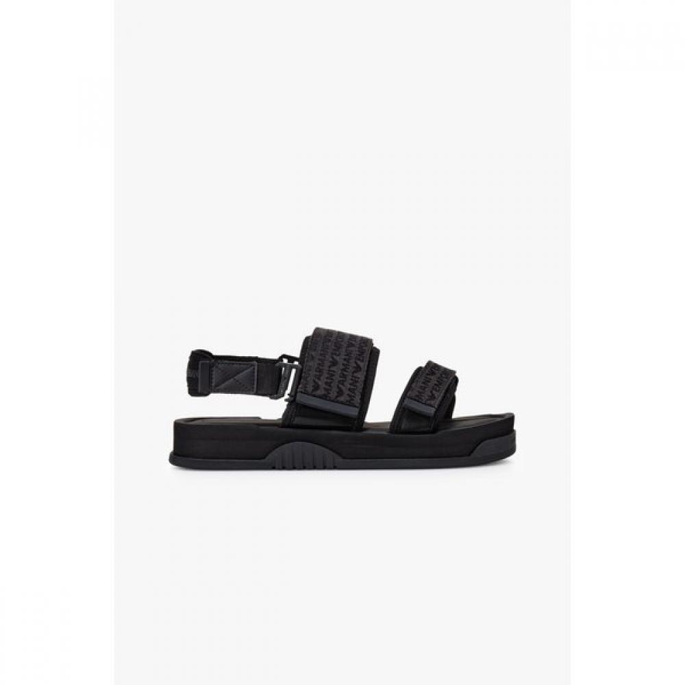 

Emporio Armani Men S Logo Velcro Strap SandalS A515131009 6