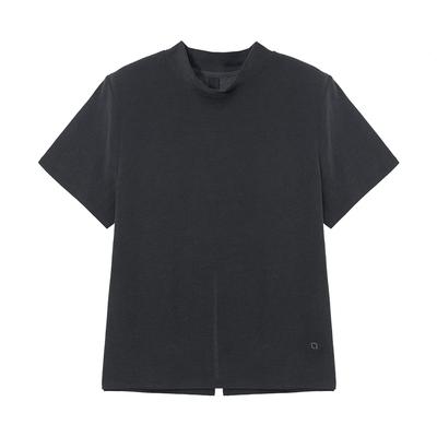 T-shirt à col montant Fagus Modal W Gris Foncé