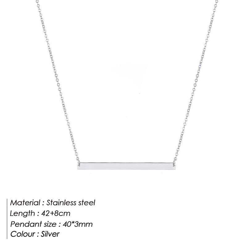 eManco Minimalist Chokers Necklace for Women Stainless Steel Necklace Women Dainty Gold Color Necklaces Jewelry