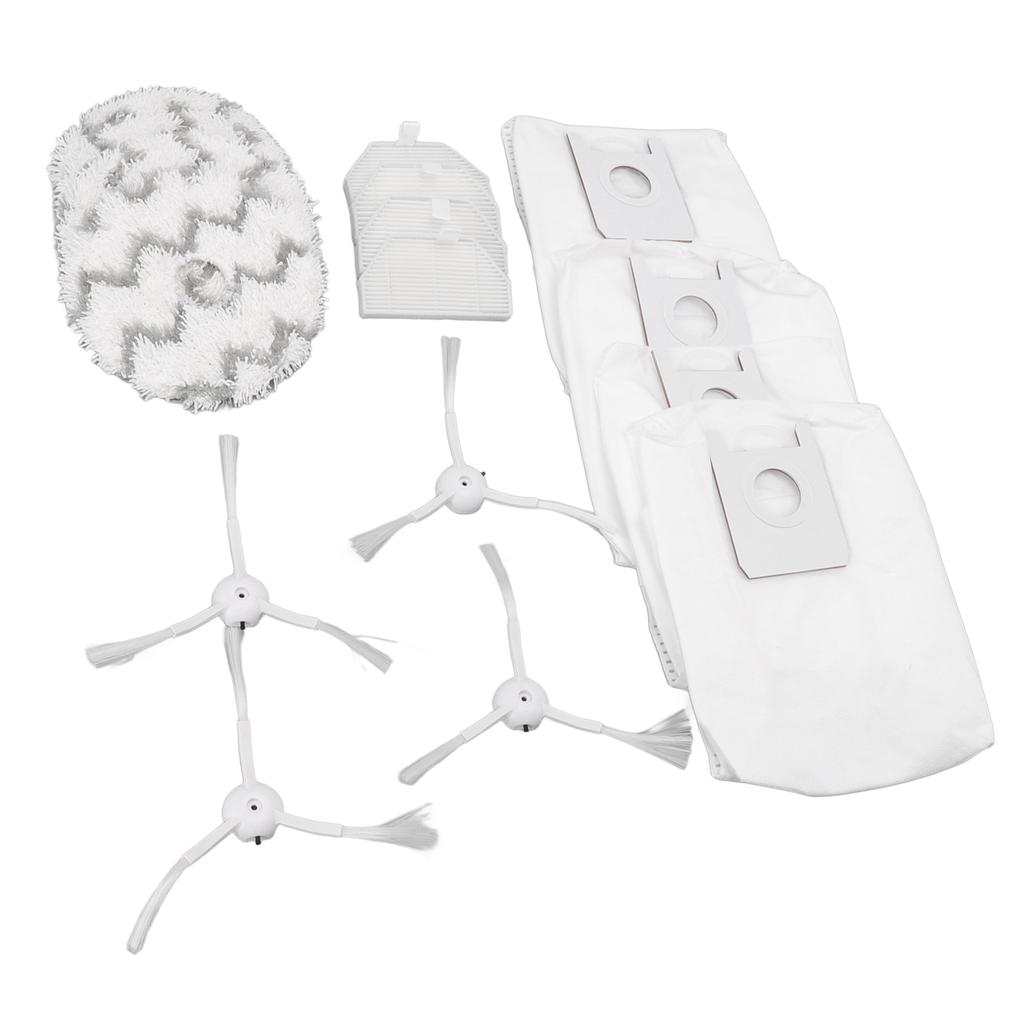 Dust Bag Filter Rag Side Brush Set Robot Vacuum Cleaner Accessories for Roidmi EVA SDJ06RM