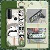 Phone Holder Shockproof Phone Case For TCL 20 SE Cartoon Protective Back Cover Lanyard Cute Wrist Strap Durable Ring