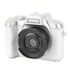 Digital Camera 1080P 48MP 2.4 Inch Screen 18x Zoom Autofocus Camera with Fill Light Keychain for Portrait Landscape